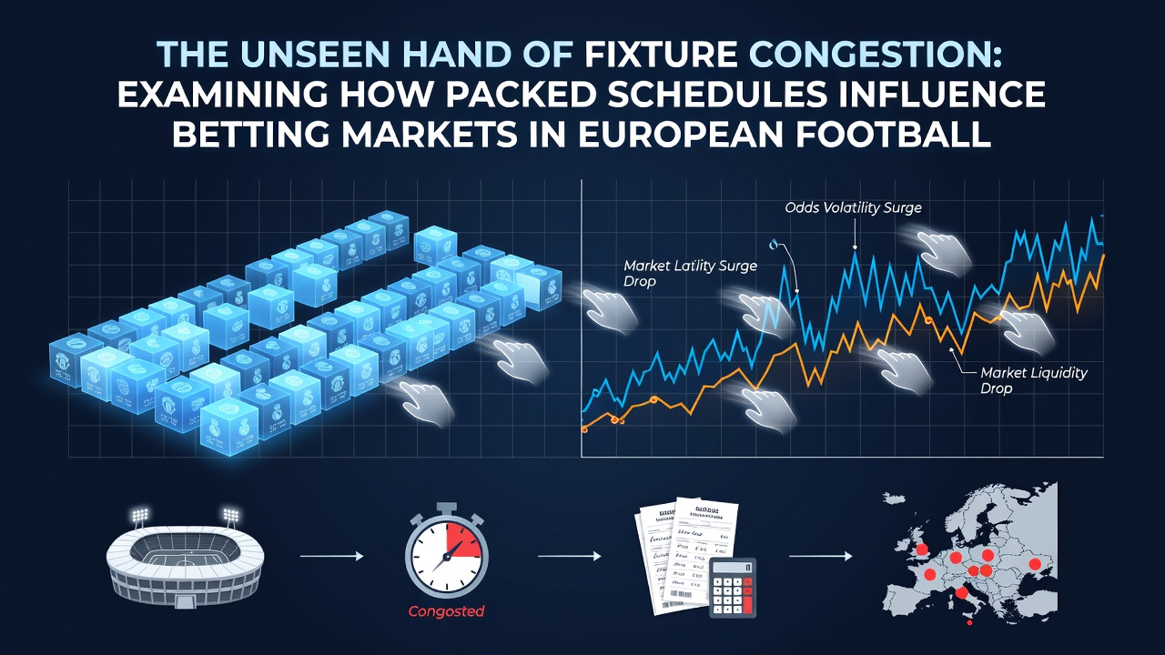 Football analysts reviewing match data on screens showing congested fixture impacts on team performance