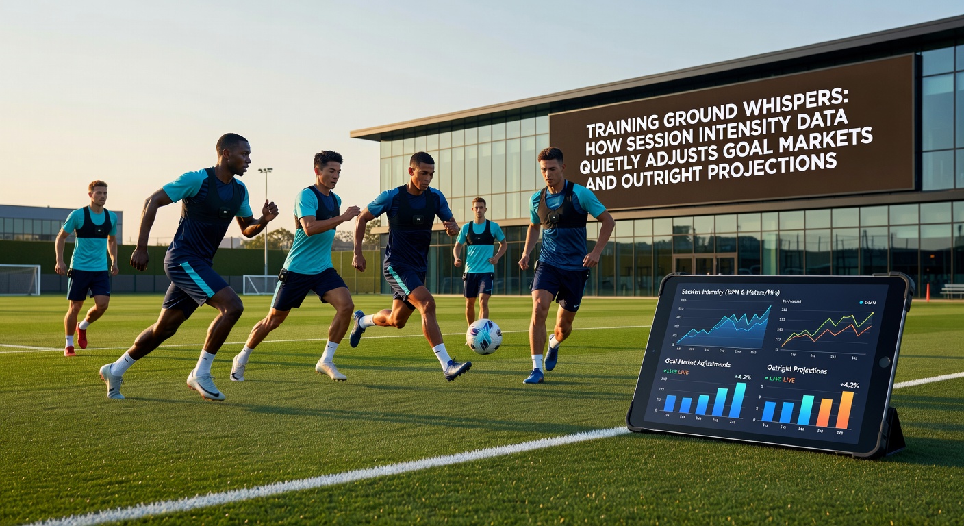 Analysts reviewing session intensity reports for betting market adjustments